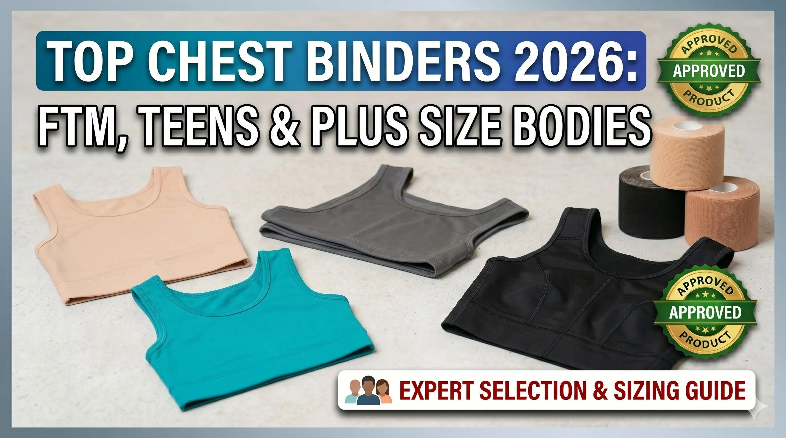 Top Chest Binders for FTM, Teens & P