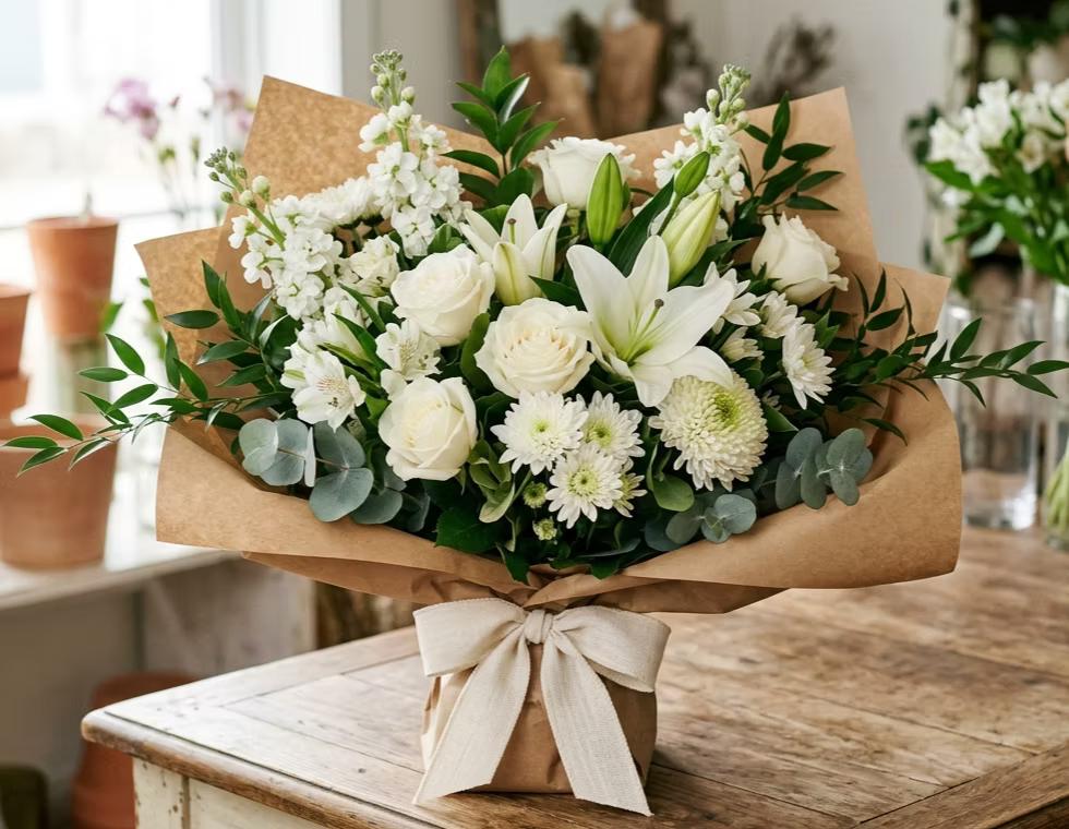 Sympathy Flowers for the Home: Comfortin